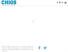 Tablet Screenshot of chios.gr